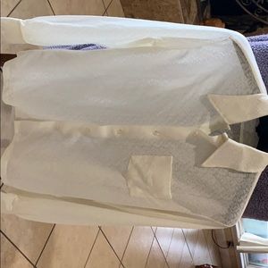 Long sleeve off-white button up Harman brand